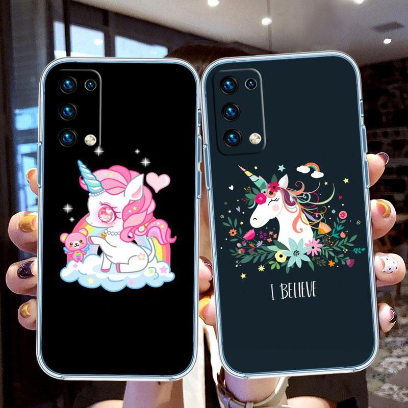 IK21 Cartoon Unicorn Phone Case for Motorola Moto G10 G20 G30 G31 G32 G34 G35 G41 G42 G50 G51 G52 G55 G60 G60S G62 G71 G72 G75