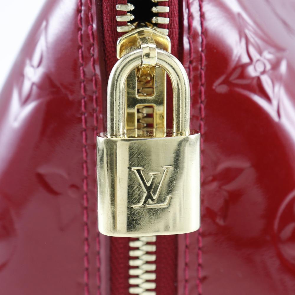 Louis Vuitton Torebka Alma GM M93596 Pomdamul Red Monogram Vernis Kobiety Używana