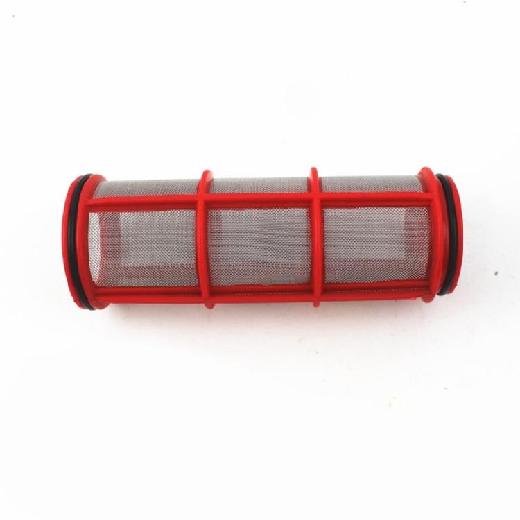 Garden Maintenance Strainer Assembly with Visible Cup and Removable Screen Insert for Daily Service and Field Care