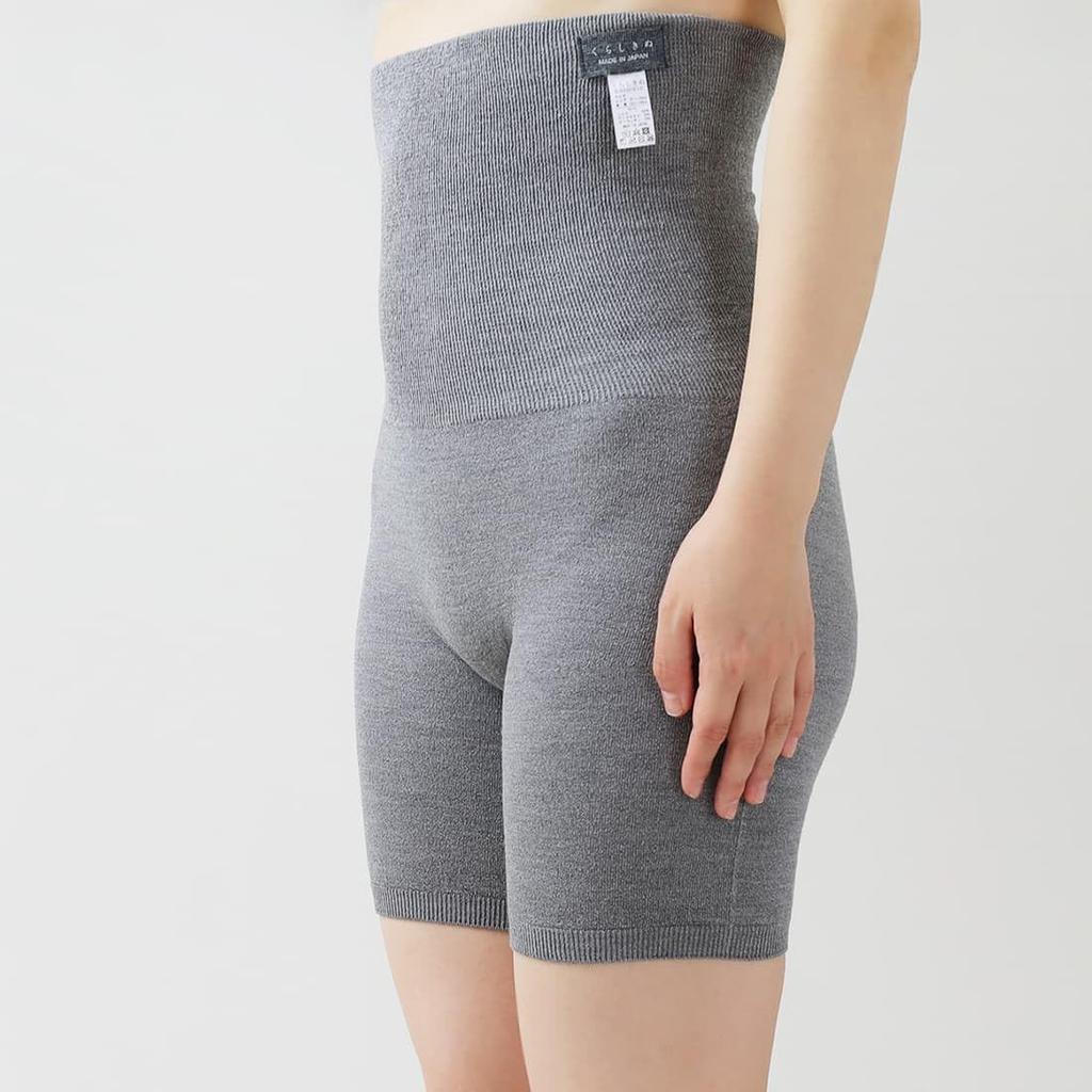 Kurashikinu Belly Warmer Natural Suitable for Sensitive and Dry Cold Cold Made In Belly Pants, 94% Silk, Material, Unisex, Skin, Prevention, Warming,