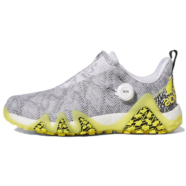 Adidas Codechaos 22 Boa Без шипов Прочные Низкие Мужские Обувь для Гольфа Обувь для Гольфа Серый GX0199 41⅓
