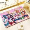 Hot Anime S-Sailor M-Moon Floor Mat Cozy Flannel Soft Thick Non-Slip Mat For Living Room Bedroom Kitchen Decor Rugs