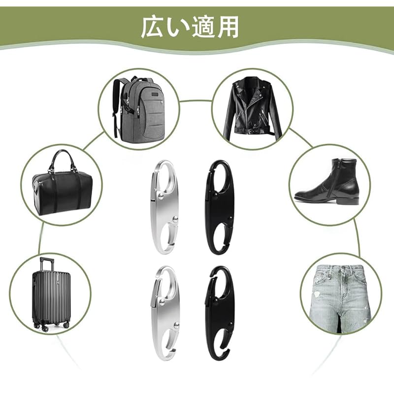 YFFSFDC Zipper Clip Anti-theft Fastener Pull Handle Zipper Lock Double Opening Backpack Zipper Lock Zipper Repair Zipper Pull Replacement Removable