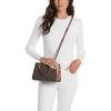 Michael Kors Marilyn Brand Print Canvas Tote Bag Small Women Tote Bags Brown 35F5G6AM1B-BROWN