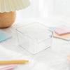 Efficient Acrylic Note Holder Transparent Desk Organizer INS Clear Note Box  Office