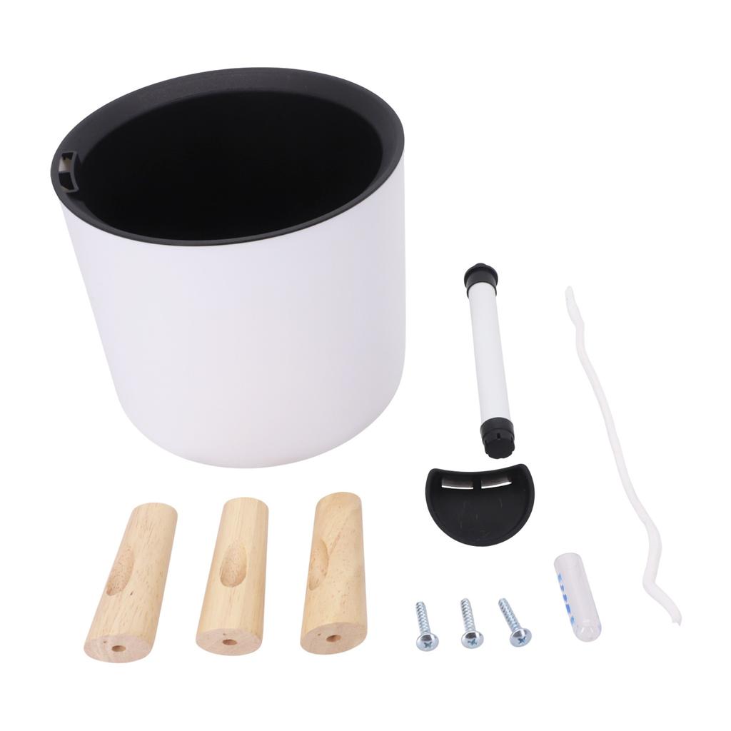 Self Watering Planters with Water Level Indicator for Indoor and Outdoor Use