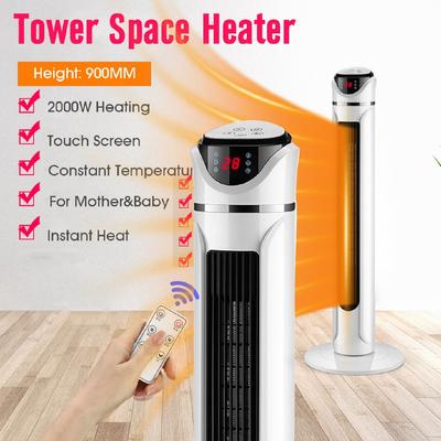 Calentador eléctrico para el hogar, Torre Vertical, ventiladores de calefacción de aire caliente, calentador espacial, ventilador calefactor para el hogar, calentador de pies para baño de bebé con ahorro de energía