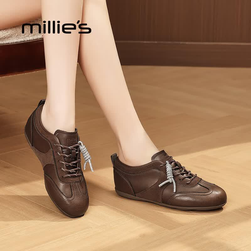 Millies Retro German Trainer Casual Shoes 37