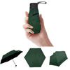 6-Bone Travel Umbrella Compact Lightweight Portable Reinforced Folding Parasol with UV Protection