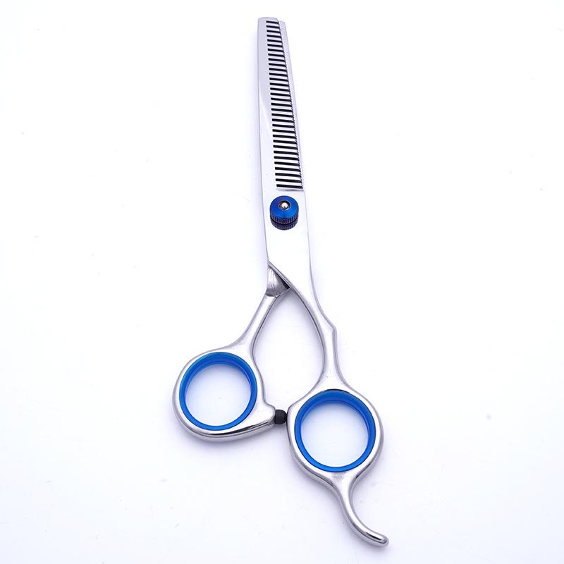 Professional Dog Grooming Scissors Set - Curved and Thinning Shears