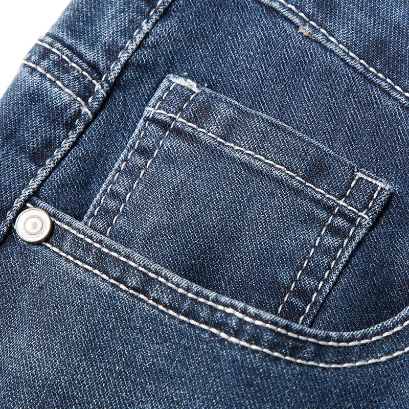 TRIES Men's Retro Whiskers Slim Straight-Leg Jeans