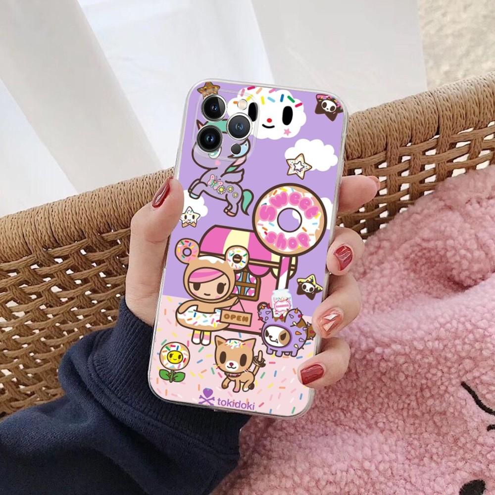 Japan Tokidokis Phone Case For iPhone 15 14 11 12 13 Mini Pro XS Max Cover 6 7 8 Plus X XR SE 2020 Funda Shell
