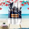 Tennessee Martin Skyhawks Print Beach Towel, Large Soft Quick Dry Towel for Beach Camping Swimming