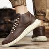 Fashion Autumn and winter casual men's shoes Fashionable and versatile styles Outdoor motorcycle Daily casual business office shoes