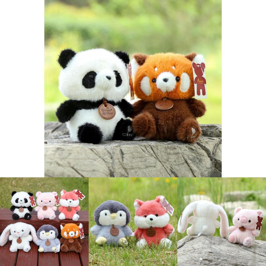 Animal Plush Doll Bulk Pack With Fragrant Faux Fur For Kids Gift And Collection