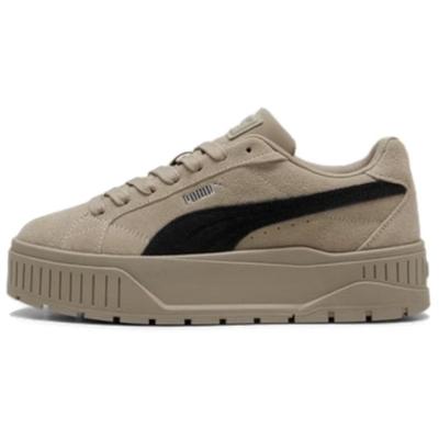 Karmen II Platformowe Damskie Czarne Czarne Srebrne Niskie Sneakersy Lifestyle 397457-02