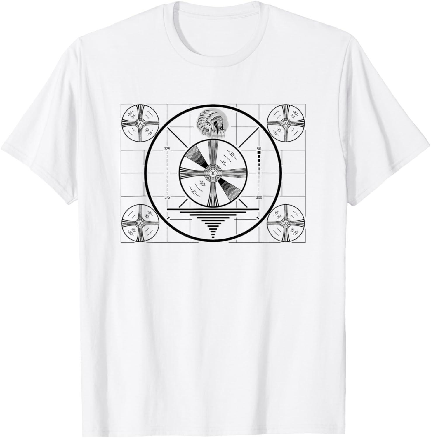 Indian Head Test Pattern T-Shirt S разноцветный
