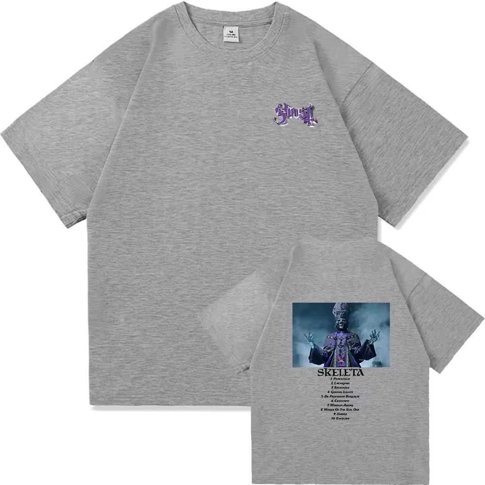 Tričko 2025 Nové album Móda Pánské Dámské Oblečení Harajuku Unisex Vysoce Kvalitní Topy Bavlněná Trička pro Fandy Dárky