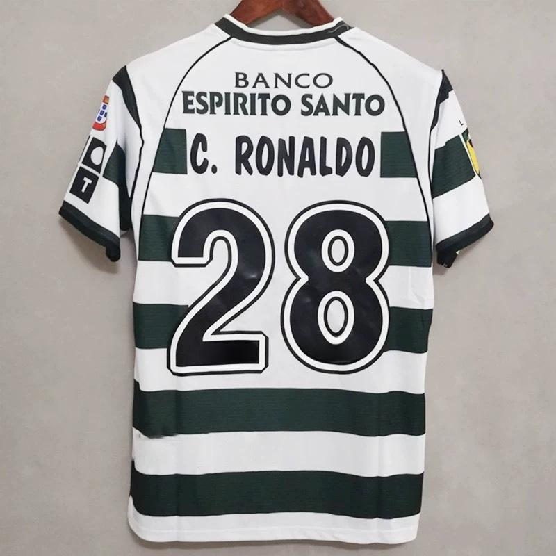 Vintage Jersey Football Jersey AC Ronaldo Zidane Maldini Messi Boca Carlos National Team Jersey