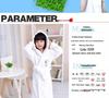 HaileyPure Cotton Kids' Thick, Soft, Absorbent Bathrobe Pajamas