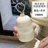 High Value Glass Chubby Cup Sealed Graduated Cup High Temperature Resistant Coffee Soy Milk Milk Cup Plus Cup