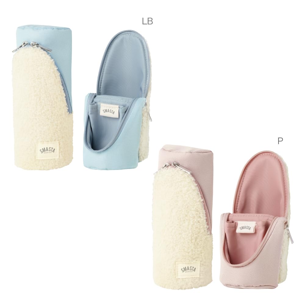 Sonic Pencil Case, Sma-Sta, Fluffy Boa Standing Pencil Case, Light Blue, FD-1746-LB