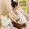 Color Polka Dot Cat Throw Pillow Plush Toy Doll Kitten Cat Doll Children's Doll