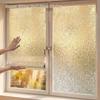 3D schwebendes Licht Sichtschutz-Fensterfolie – Dicke statisch haftende Vintage-Milchglas-Aufkleber, ohne Klebstoff, transluzent, aber blickdicht, Badezimmer- und Wohnzimmer-Dekoration