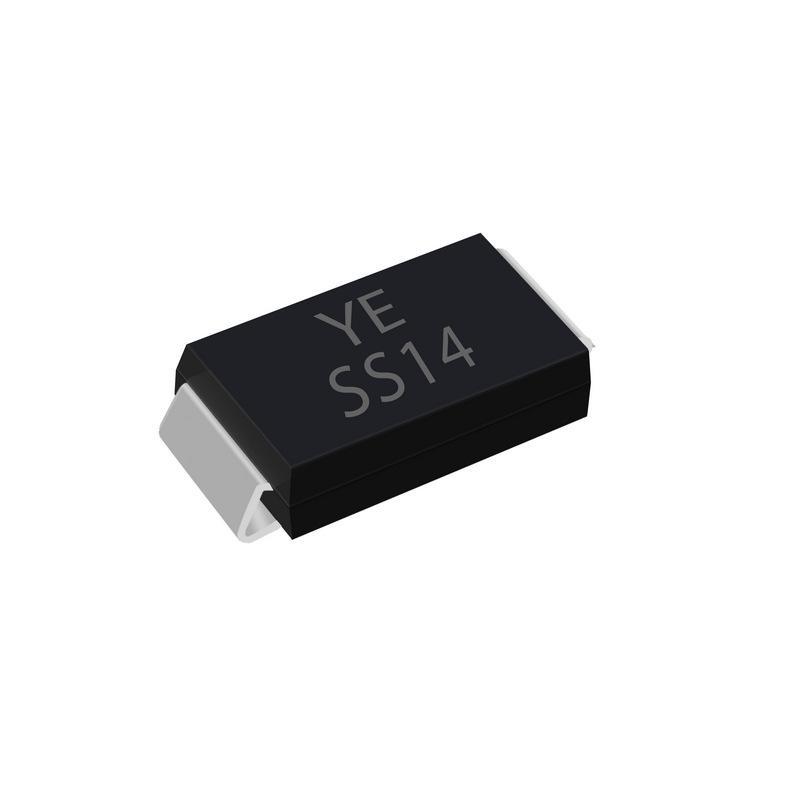 SS34 3A 40V Schottky Diode, SMA Package, 1N5822 Equivalent