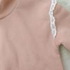 Autumn Girls' Lace Hooded Sweatshirt Set - Korean Style Two-Piece Outfit