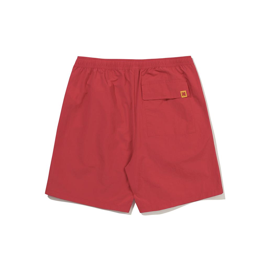KODAK Color Plus Regular Fit Ankle-Length Shorts Red