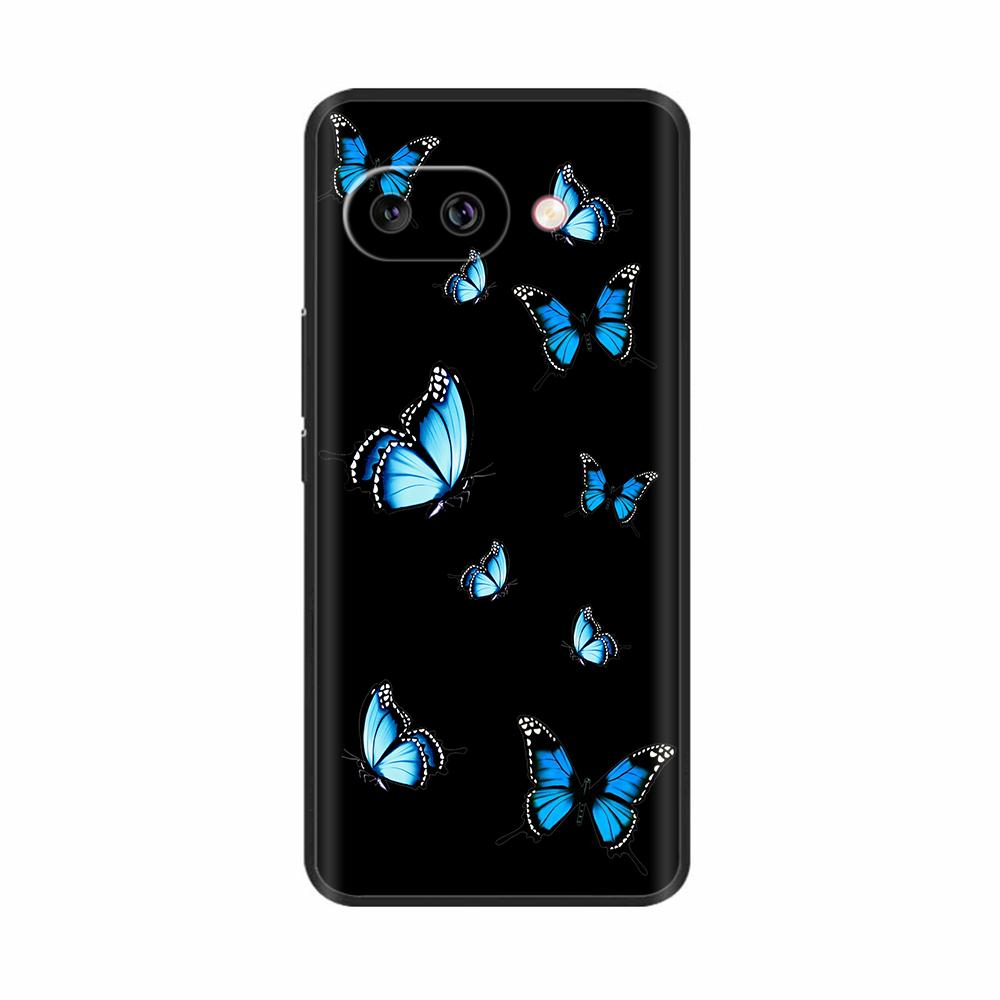 For Google Pixel 9A Case Luxury Soft Silicon Pattern Painted Back Cover For Google Pixel 9A GXQ96 GTF7P G3Y12 Phone Cases Bags