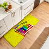 Numberblocks Flannel Kitchen Mat Christmas Soft Area Rug Non Slip Floor Carpet Home Decoration