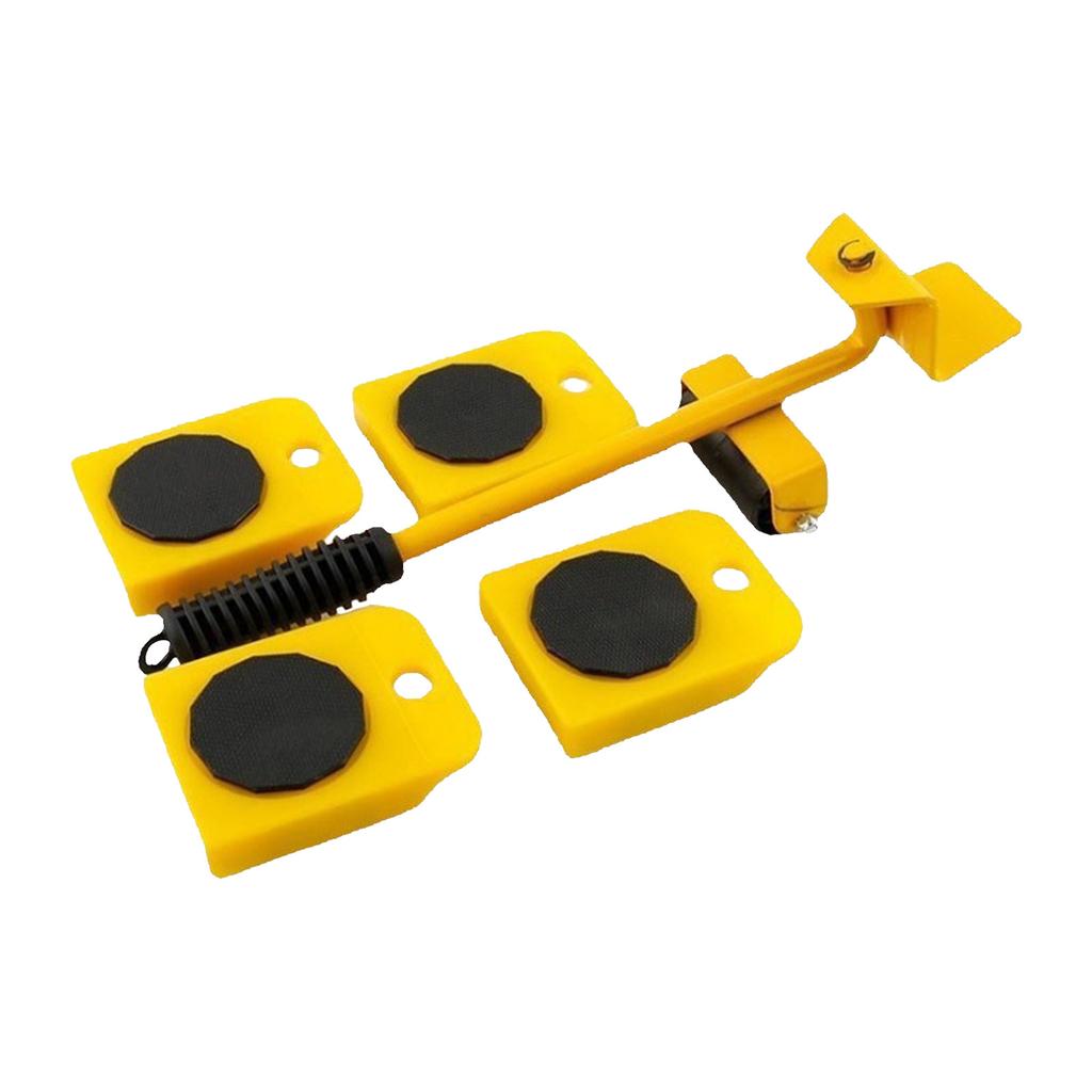 Sada nástrojů pro přesouvání těžkého nábytku se 4 posuvníky Sada válečků pro přesouvání těžkého nábytku pro těžký nábytek Pohovky ledničky