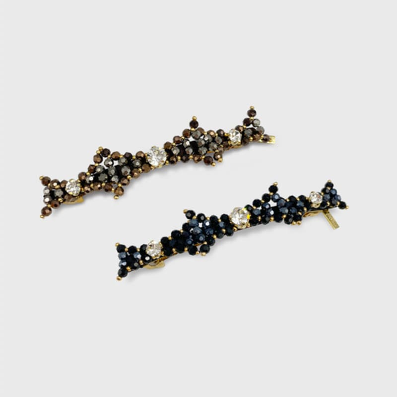 Jean Paul Clarisse Clemen Ribbon Bead Auto Pin LFAC0398