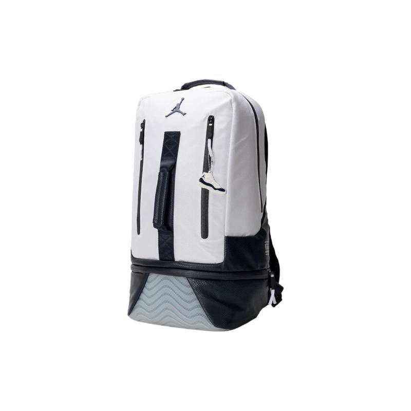 Jordan Polyester Elastane Backpack Regular Unisex Black/White Jordan JD2323039AD-002