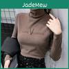 Women Winter Turtleneck Pullovers Warm Thick Bottoming Shirt For Women Warm Blouse
