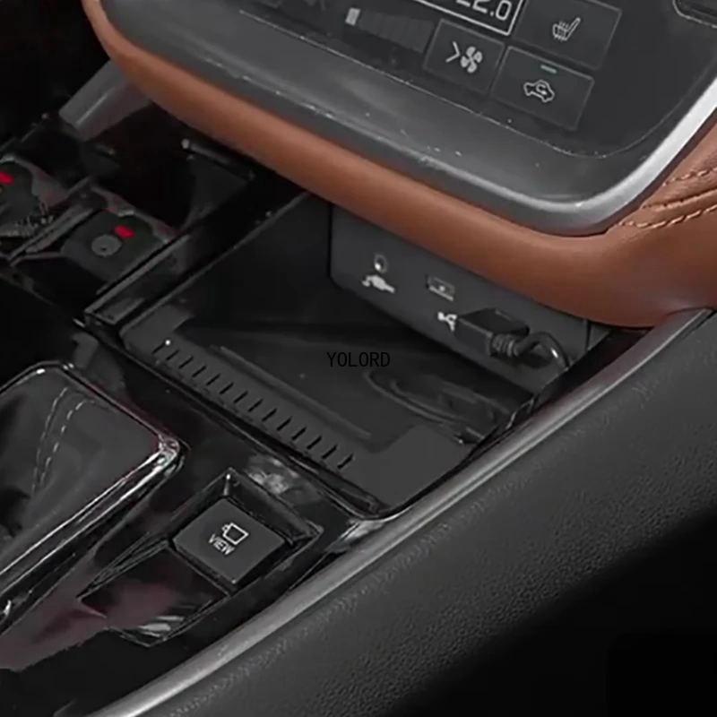 10W Car Wireless Charger Mobile Phone Charger Charging Pad Plate Charging Holder For Subaru Outback 2020-2024