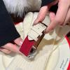 Suede Demin Color Match Leather Bracelet For Apple Watch Band S11/10/9/8/7/6/Ultra iWatch Strap 49/46/45/44/42/41/40/38mm Casual