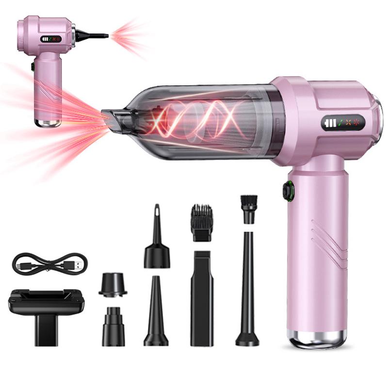 New Car Vacuum Cleaner Turbo Blower Jet Fan Electric Air Duster Cleaning Blowing Tool Drying Dust Removal For SUV RV Truck Trailer