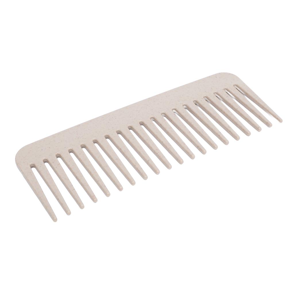 10 Pack Wheat Straw Wide Tooth Detangling Comb Easily Detangles Wet Dry Hair Wide Tooth Detangling Comb for All Hair Types