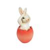 Resin Bunny Stake Light for Garden Decoration