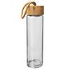 Glass water bottle with strainer 450 ml
