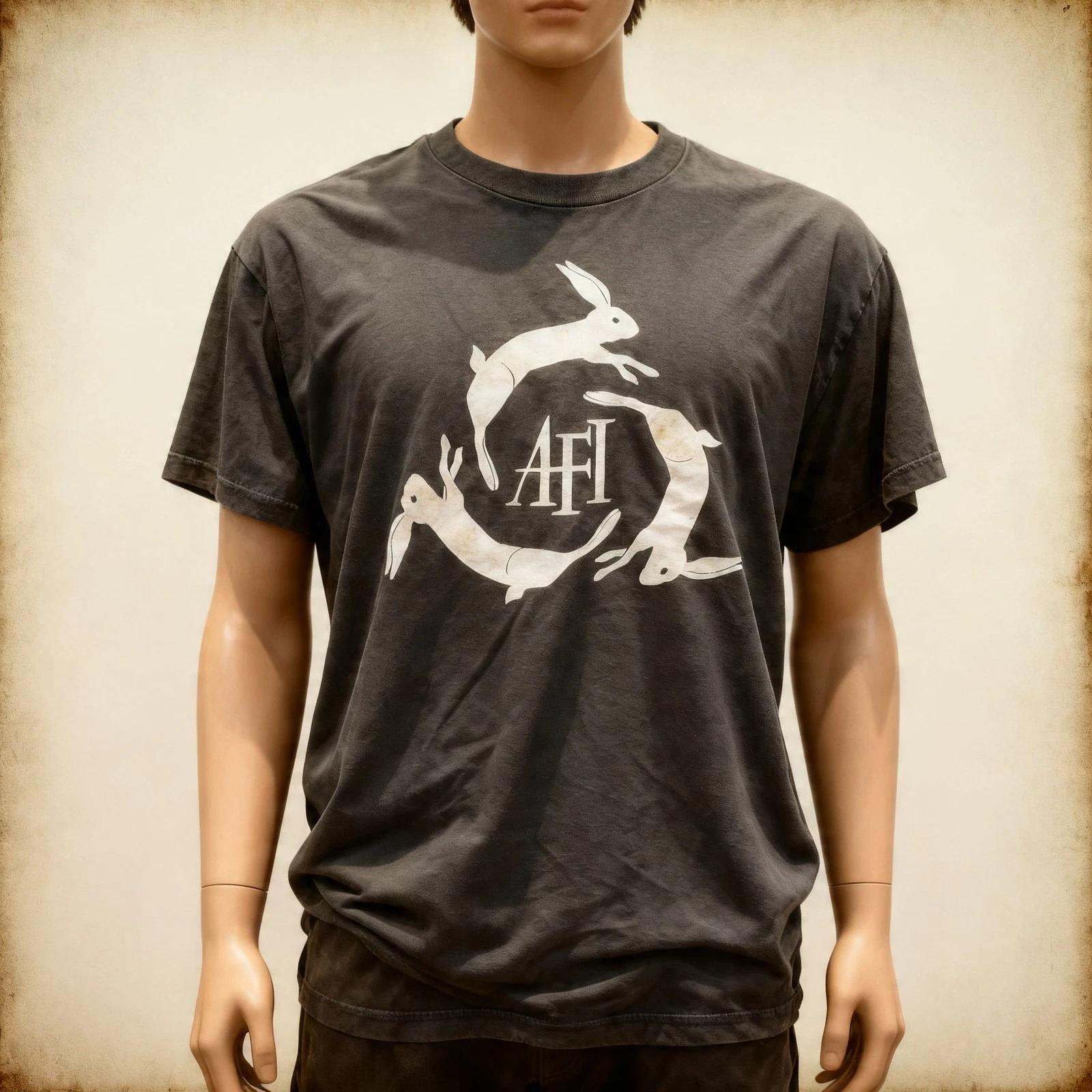 AFI December Underground black short sleeve T shirt Men Women 3XL