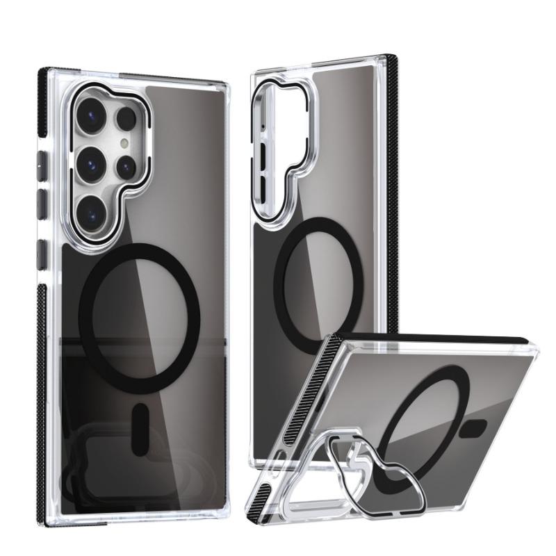 Suitable for Samsung S25 ULTRA Dual Color Xuncai Mobile Phone Case Lens Bracket Protection Case