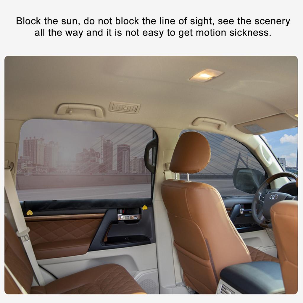 Car Sunshade   Magnetic Mesh Curtain, Shading and Cooling, Effectively Sun Conservation, Lower Temperature and Fuel Consumption for a Comforta