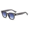 Fashion sunglasses square frame women's versatile street photography retro sunglasses advanced sun protection and UV protection glasses