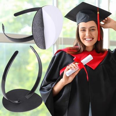 Non-Slip Anti-fall Hairband Invisible Hat Accessories Bachelor Hat Insert Headpiece  College