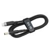 JORINDO Laptop Charging Cable 100W Dual Chip TypeC Male Input to DC Male Power Charging Cable(1m )