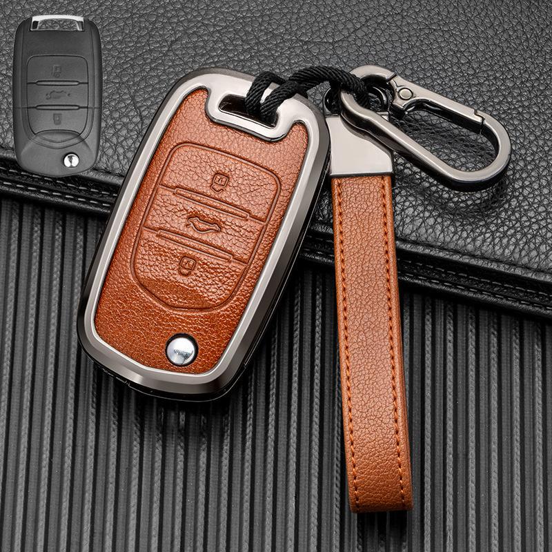 Compatible Key Case for 21 Wuling Hongguang MINI, Journey, Hongguang PLUS, Baojun 530, 730, and E200